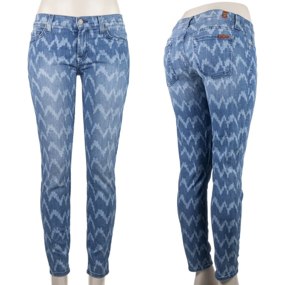 💖 7 for All Mankind Cropped Skinnies